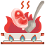 Frying icon