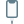 Mobile phone on charging with cable attached icon