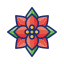 Poinsettia icon