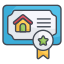 Home Certificate icon