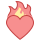 Fire Heart icon