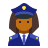 Policeman Female Skin Type 5 icon