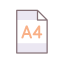 A4 icon