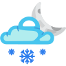 Cloud snow Moon icon