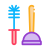 Brush and Plunger icon