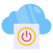 Cloud Off Button icon