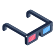 3D Glasses icon