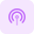 Cellular reception signal transmission network broadcast waves icon