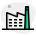 Large scale factory with automation facility layout icon