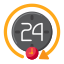 24 Hours Support icon