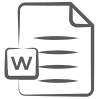 Word File icon