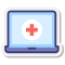 Laptop Medical icon