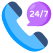 24/7Hr Call Service icon