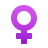 Female Sign icon