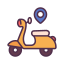 Delivery Bike icon