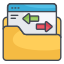 Folder Transfer icon