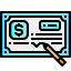 Bank Check icon