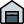 Open shutter of material handling storage unit icon