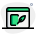 Online freelancing article and poetry website layout icon