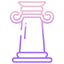 Ionic Greek Pillar icon