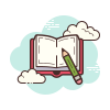 Book And Pencil icon