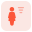 Sort the document from center side businesswoman portal icon