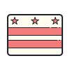 District of Columbia Flag icon