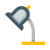 Table lamp icon