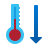 Thermometer Down icon