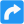 Turn right sign for traffic direction layout icon