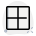 Square blocks grid layout frame template design icon