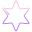 6 Point Star icon