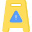 Slippery Floor Warning icon