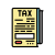 tax accounting icon