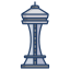 Space Needle icon