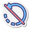 No Rotation icon