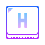 H Key icon