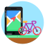 Bike Route icon