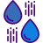 Raindrops icon