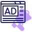 Ads icon