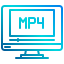 Mp4 icon