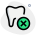 Removing a tooth from root canal cavity icon