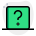 Helpdesk query interface guide for faq and clue icon