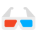 3d Glasses icon