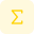 Symbol sigma, a greek alphabet used as sum of series icon