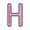 H icon