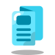 folded booklet icon