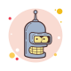 futurama bender icon