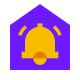 secured by-alarm-system icon