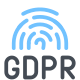 gdpr fingerprint icon